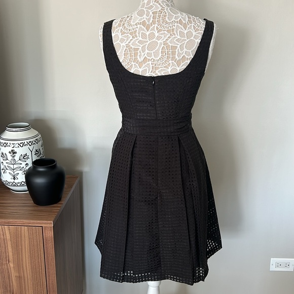 ANNE KLEIN -NWOT- Organza Dress in Black - Picture 6 of 9